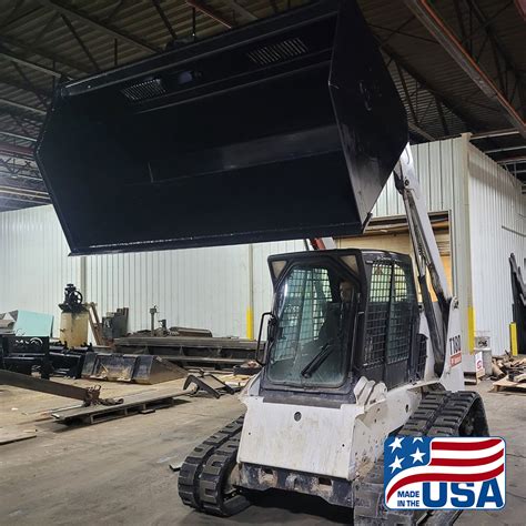 bulk materials bucket skid steer midwest|96″ Heavy Duty Bulk Material High Volume Bucket .